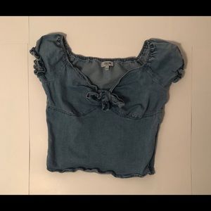 Zara Woman’s Jean Top Small